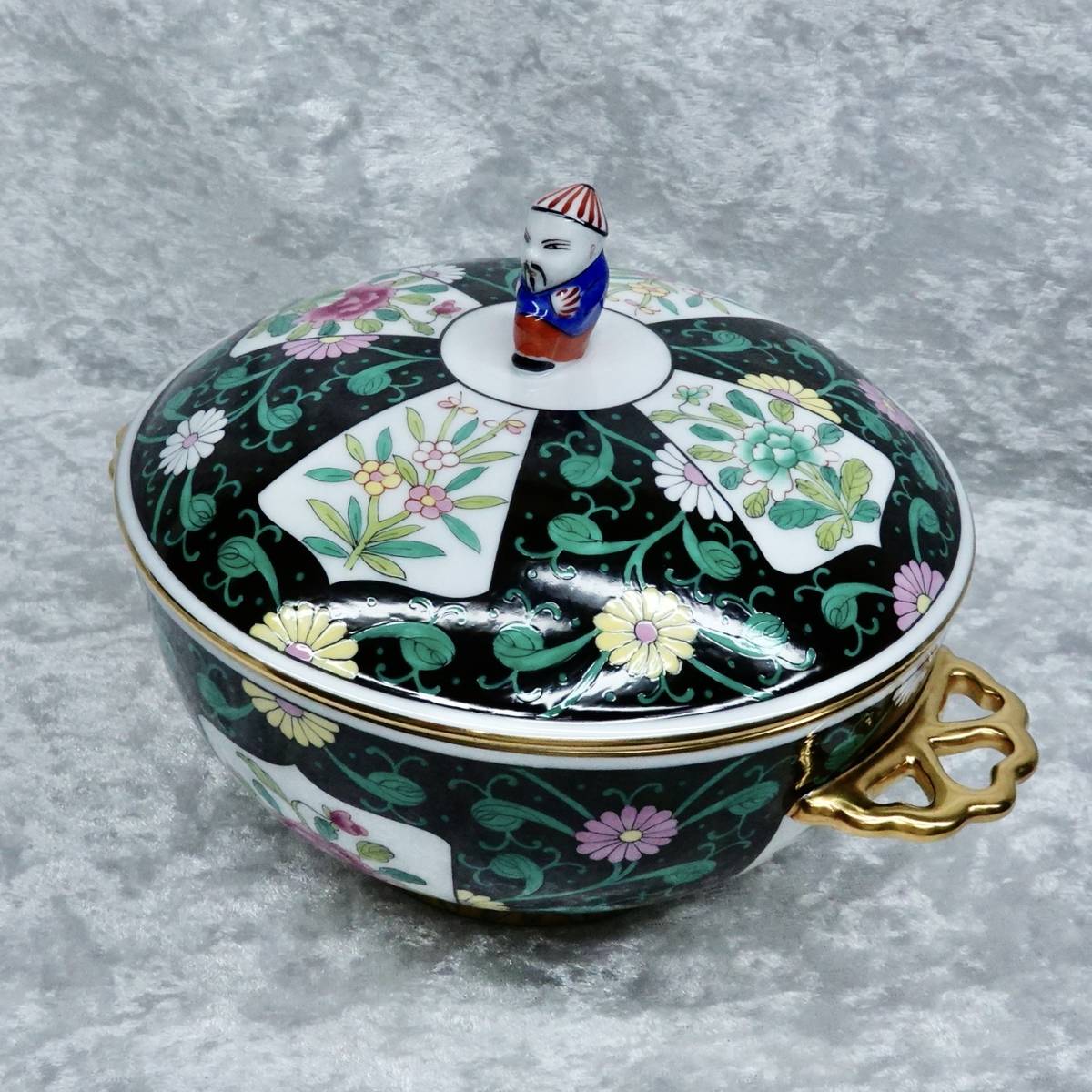 超激レア限定品☆未使用品☆ヘレンド（HEREND）社 シノワズリ☆ラージ 