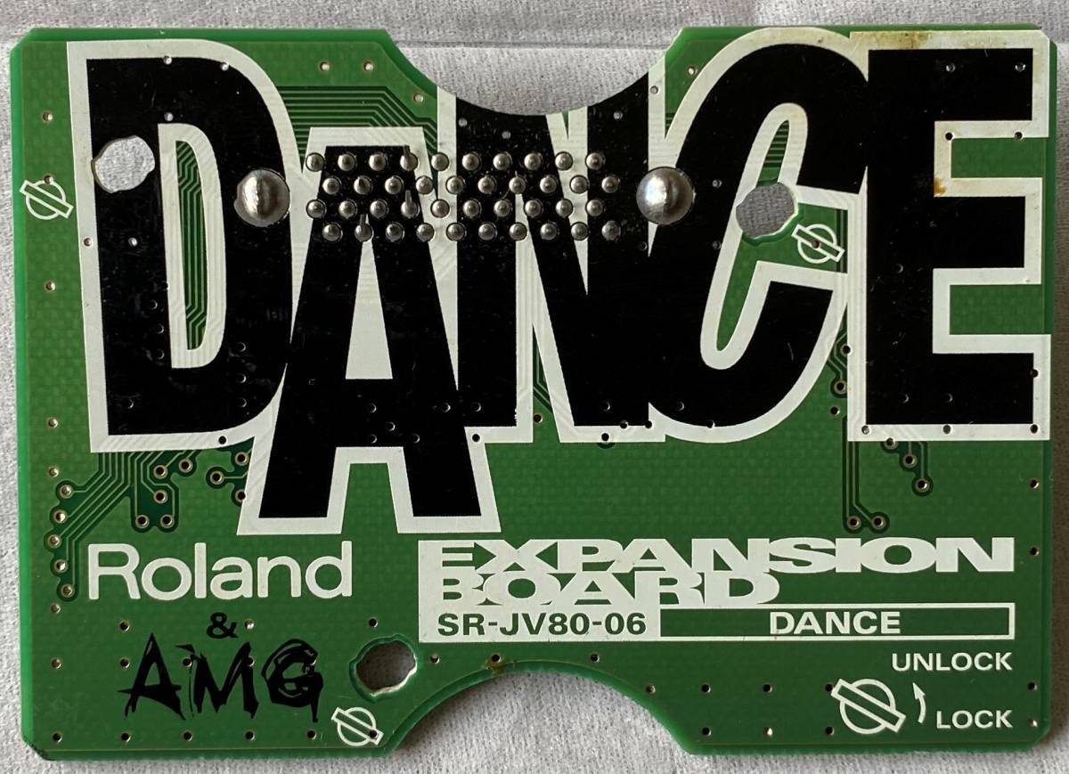 Roland EXPANSION BOARD SR-JV80-06 DANCE MADE IN JAPAN