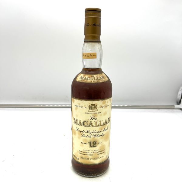 ☆未開栓☆ The MACALLAN ザ・マッカラン 12年 シェリーオーク