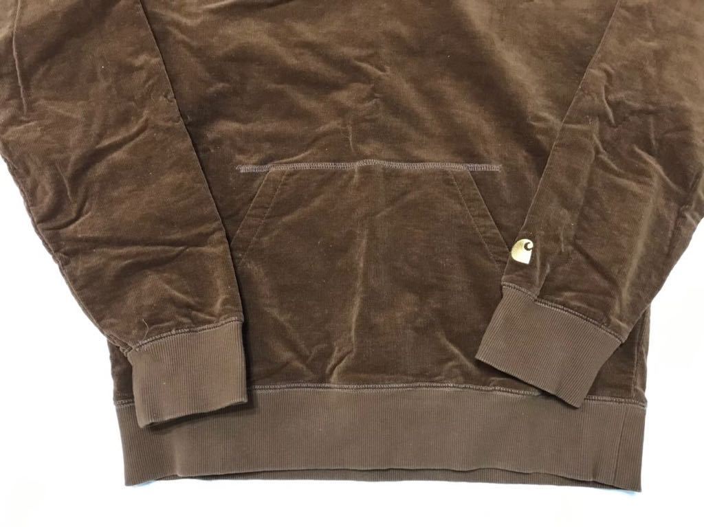 Carhartt WIPカーハート コーデュロイ フード パーカー スウェット 