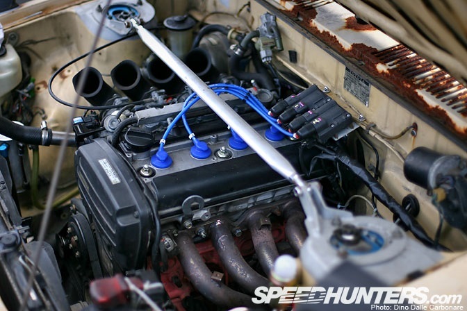 AE86　70カローラ　4AG　5バルブ　アクセルワイヤー　新品　ＡＥ70　ＫＥ70　ＴＥ71　20バルブ　スワップ　18