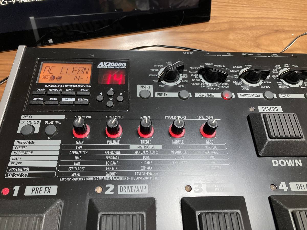 KORG AX3000G 中古品(マルチエフェクター)｜売買されたオークション