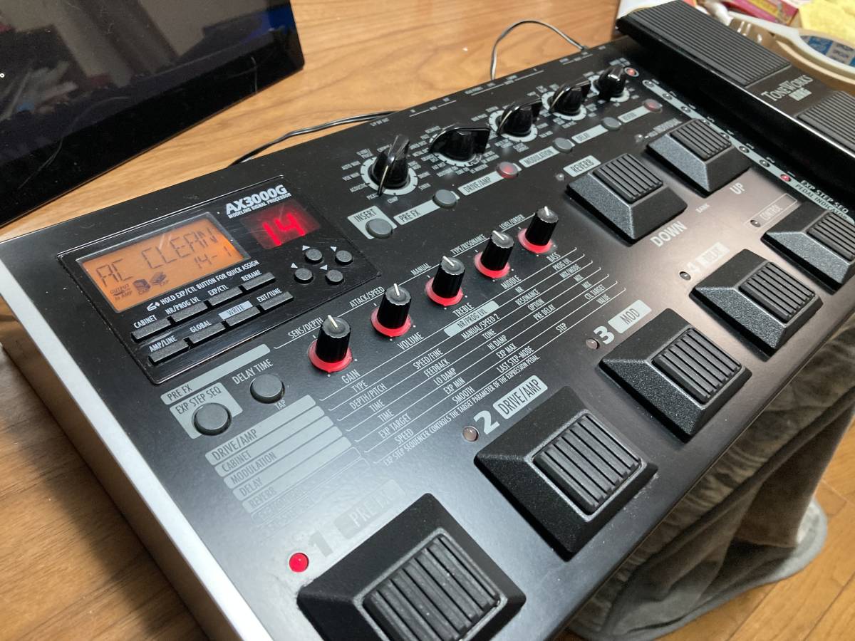 KORG AX3000G 中古品(マルチエフェクター)｜売買されたオークション
