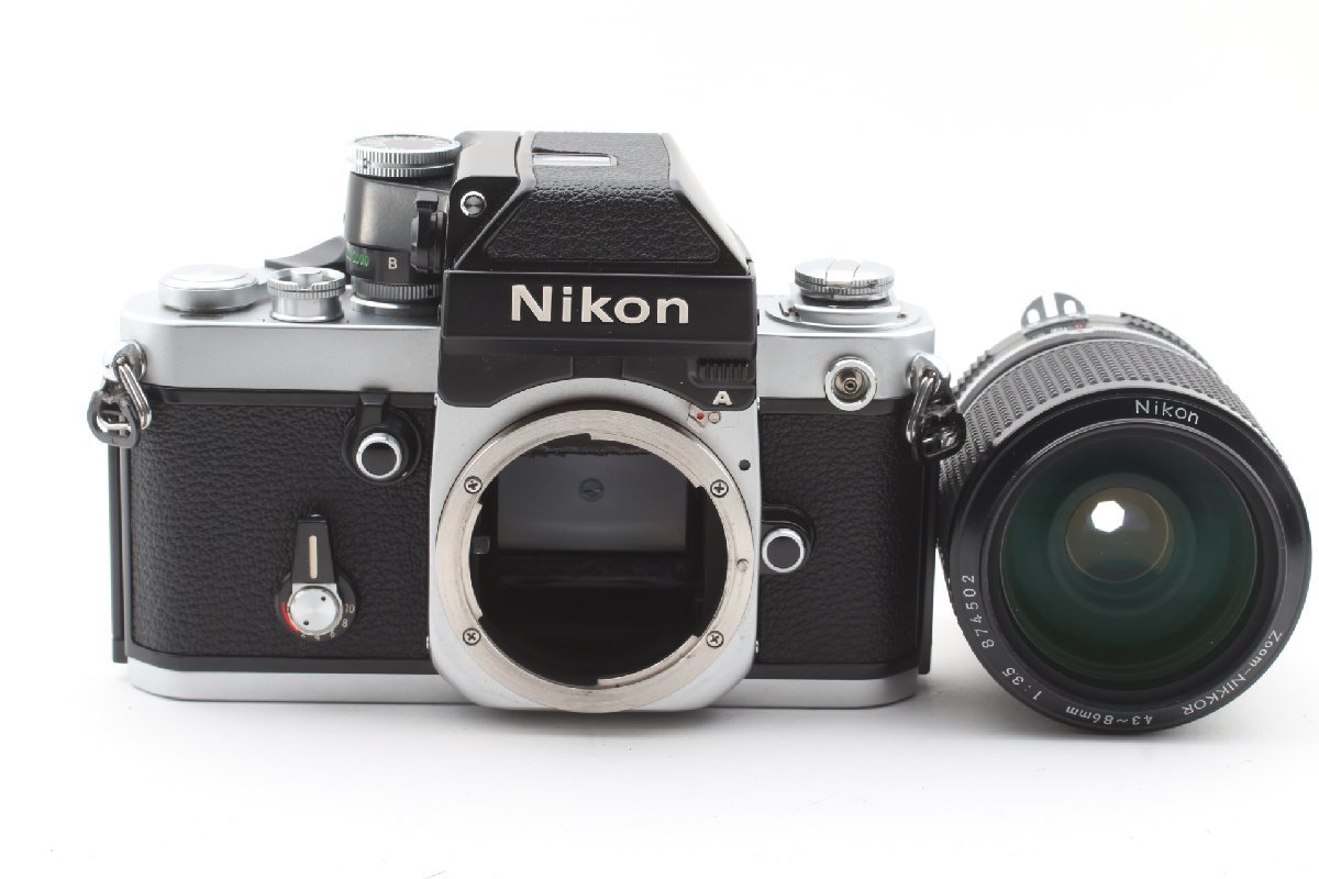 ☆必見！ 稼働品☆ ニコン Nikon F2 フォトミック A BK 黒 ボディ zoom 