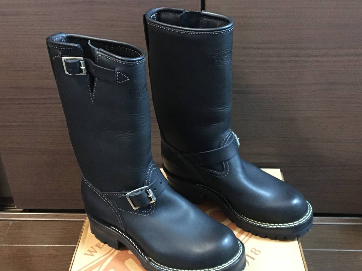 ウエスコ WESCO ボス BOSS レザーライニング ローラーバックル 6.5E 
