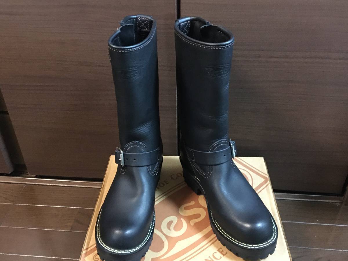 ウエスコ WESCO ボス BOSS レザーライニング ローラーバックル 6.5E 