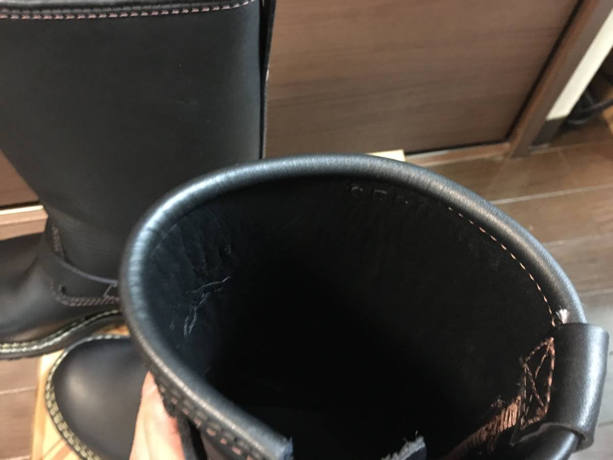 ウエスコ WESCO ボス BOSS レザーライニング ローラーバックル 6.5E 