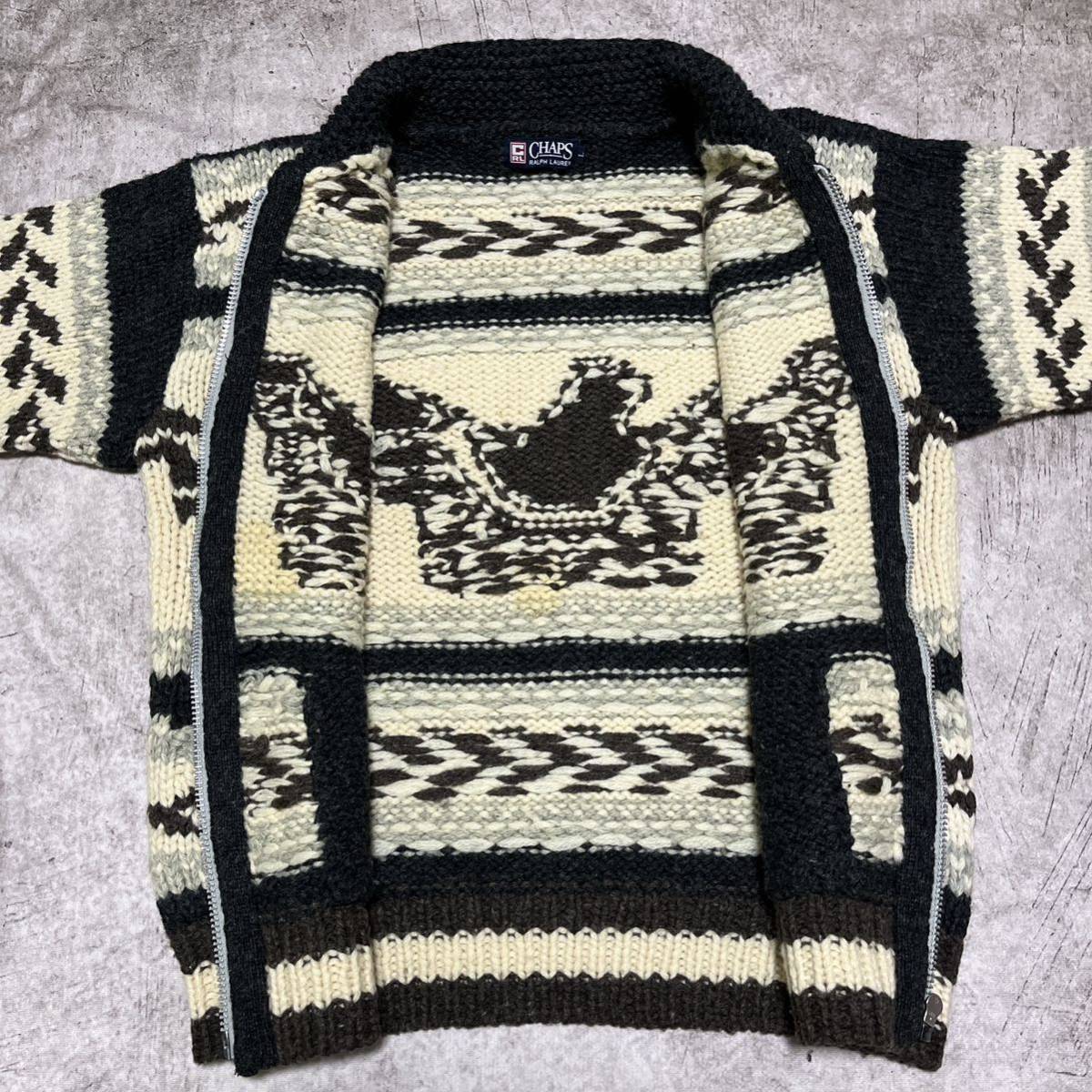 ラルフローレン カウチン セーター Ralph Lauren RRL CHAPS カウチン 
