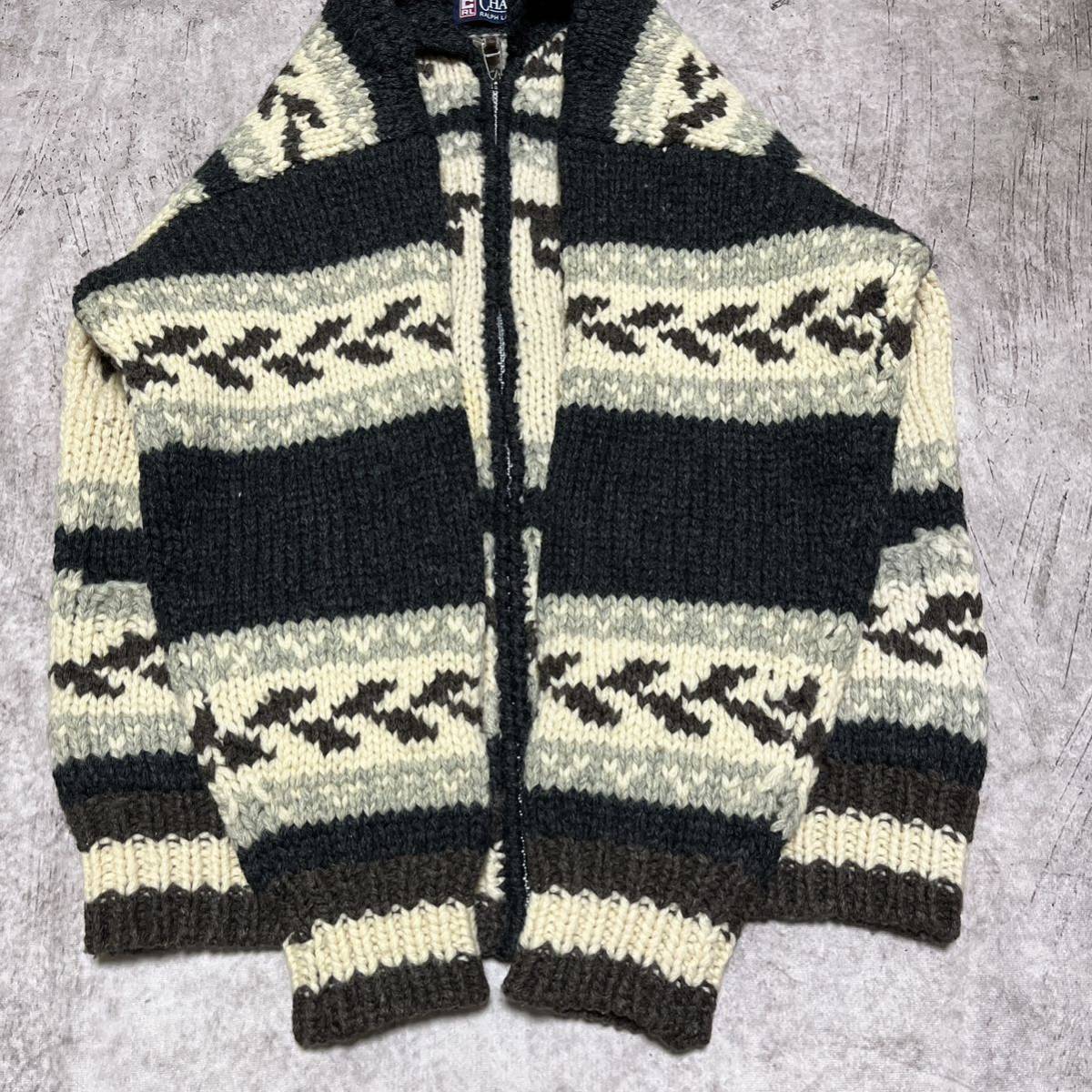 ラルフローレン カウチン セーター Ralph Lauren RRL CHAPS カウチン 