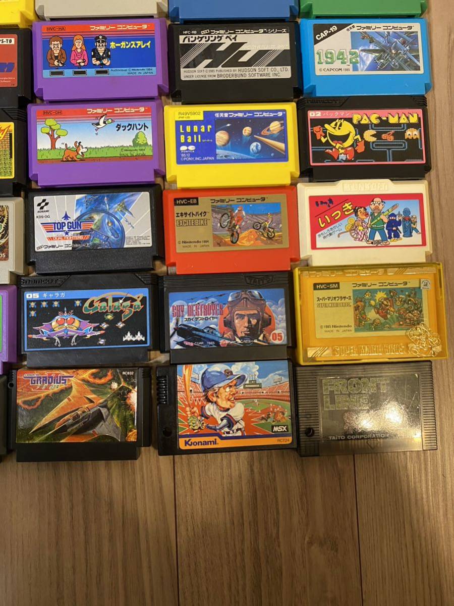 ファミコンソフト ファミコンカセットまとめ売り 35個 35 ファミコン5