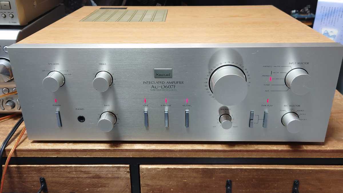 CSANSUI AU-D607F SANSUI ◇サンスイ プリメインアンプ AU-D607F