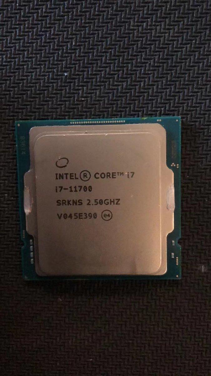 CPU インテル Intel Core I7-11700 プロセッサー 中古 動作未確認
