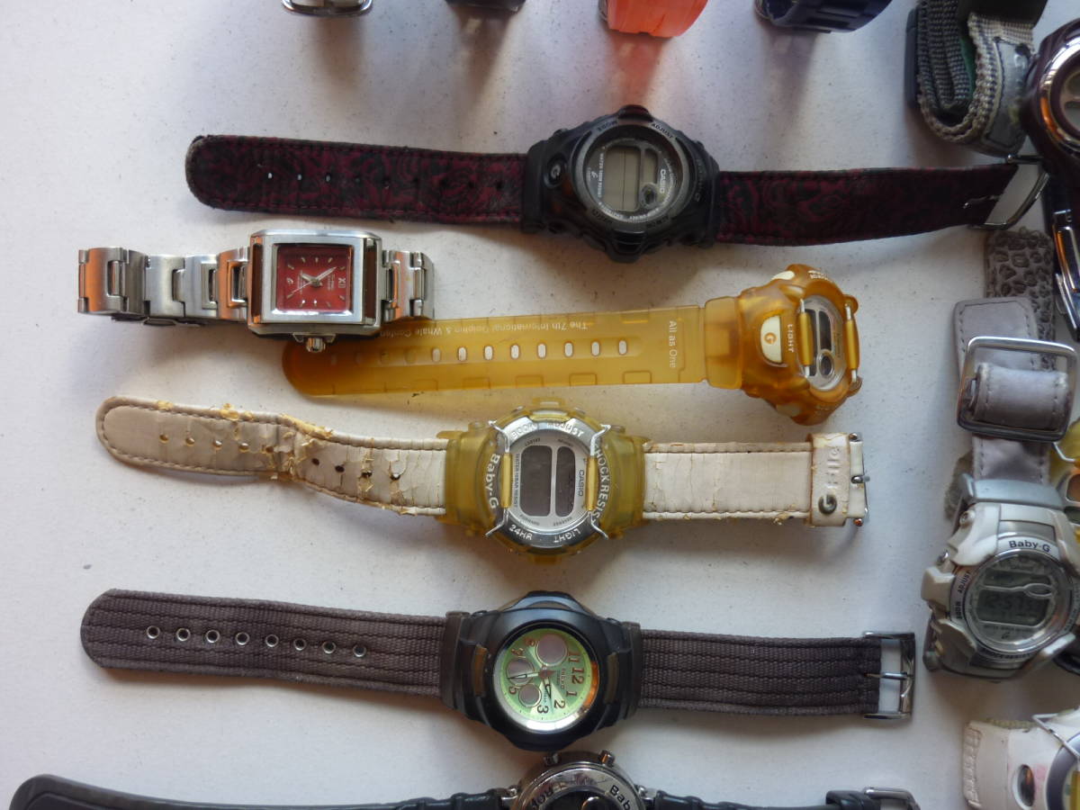 CASIO カシオ Baby-G フロッグマンなど 15個 動作未確認 ベビーG