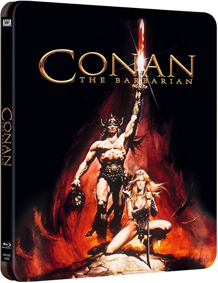 【新品★廃盤★希少】コナン・ザ・グレート Blu-ray スチールブック数量限定版 ★ 希少デザイン