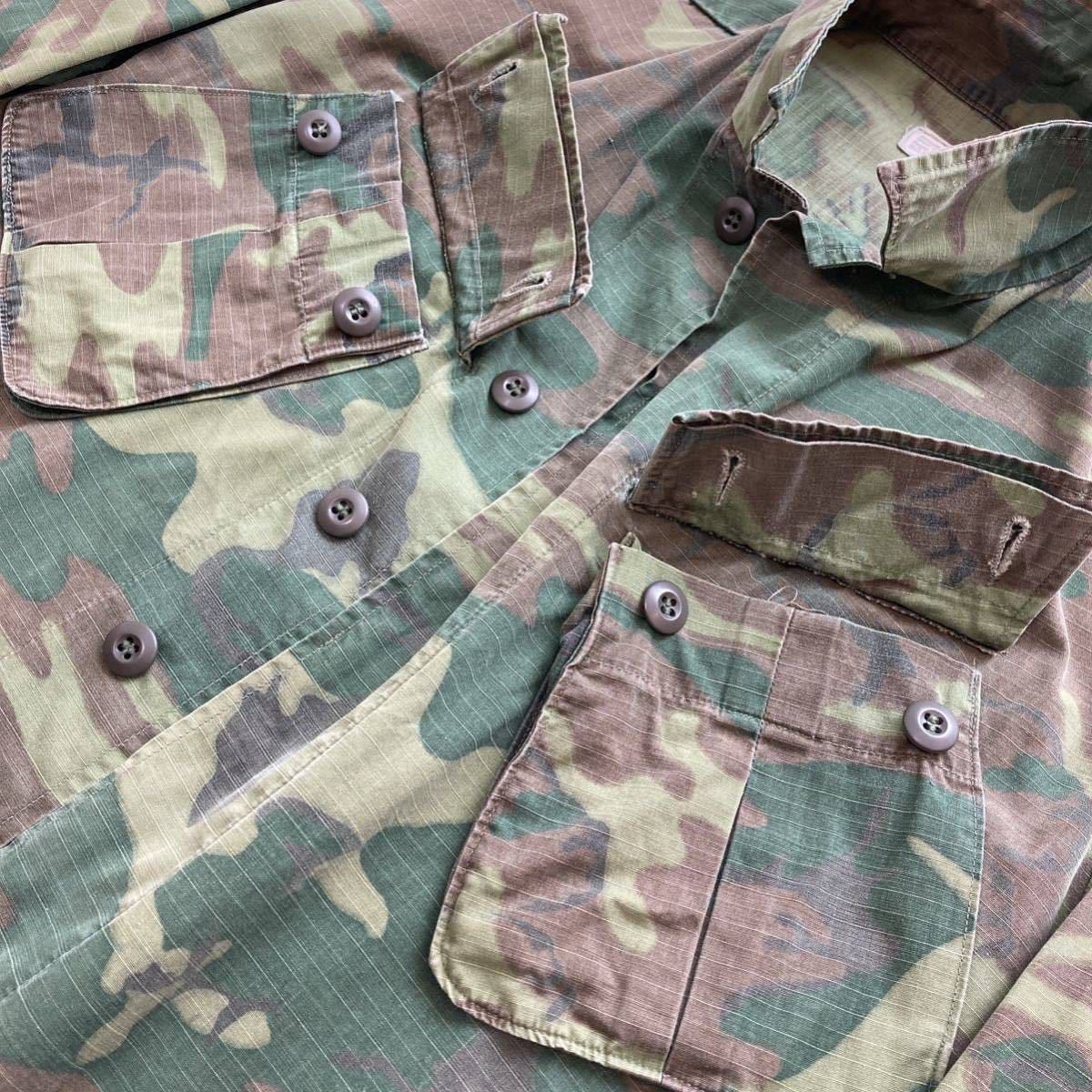 US ARMY 69年 ジャングルファティーグジャケット BDU 4th 迷彩 