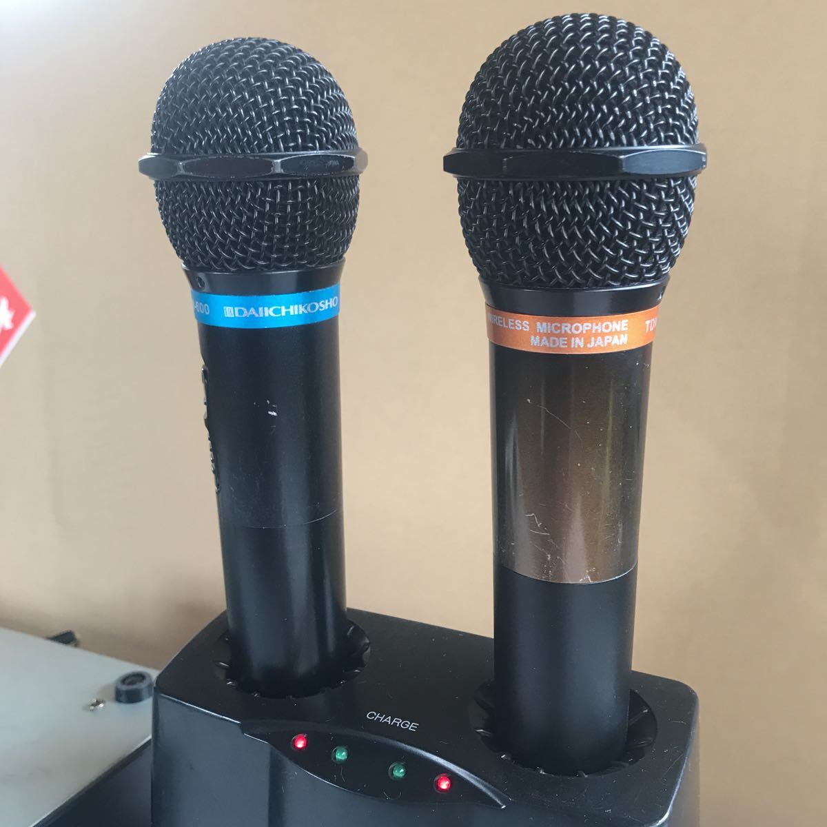 ♪ 第一興商 赤外線ワイヤレスマイク TDM-600 2本 セット 中古品