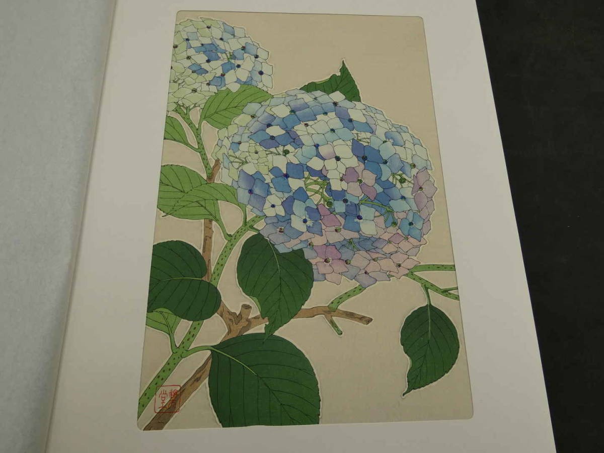 河原崎奨堂 日本の花こよみ 木版彩色刷 芸艸堂 6 芸艸堂版