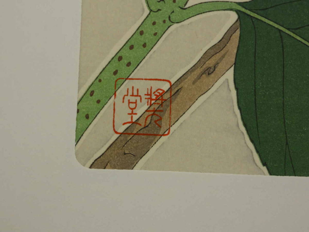 河原崎奨堂 日本の花こよみ 木版彩色刷 芸艸堂 6 芸艸堂版