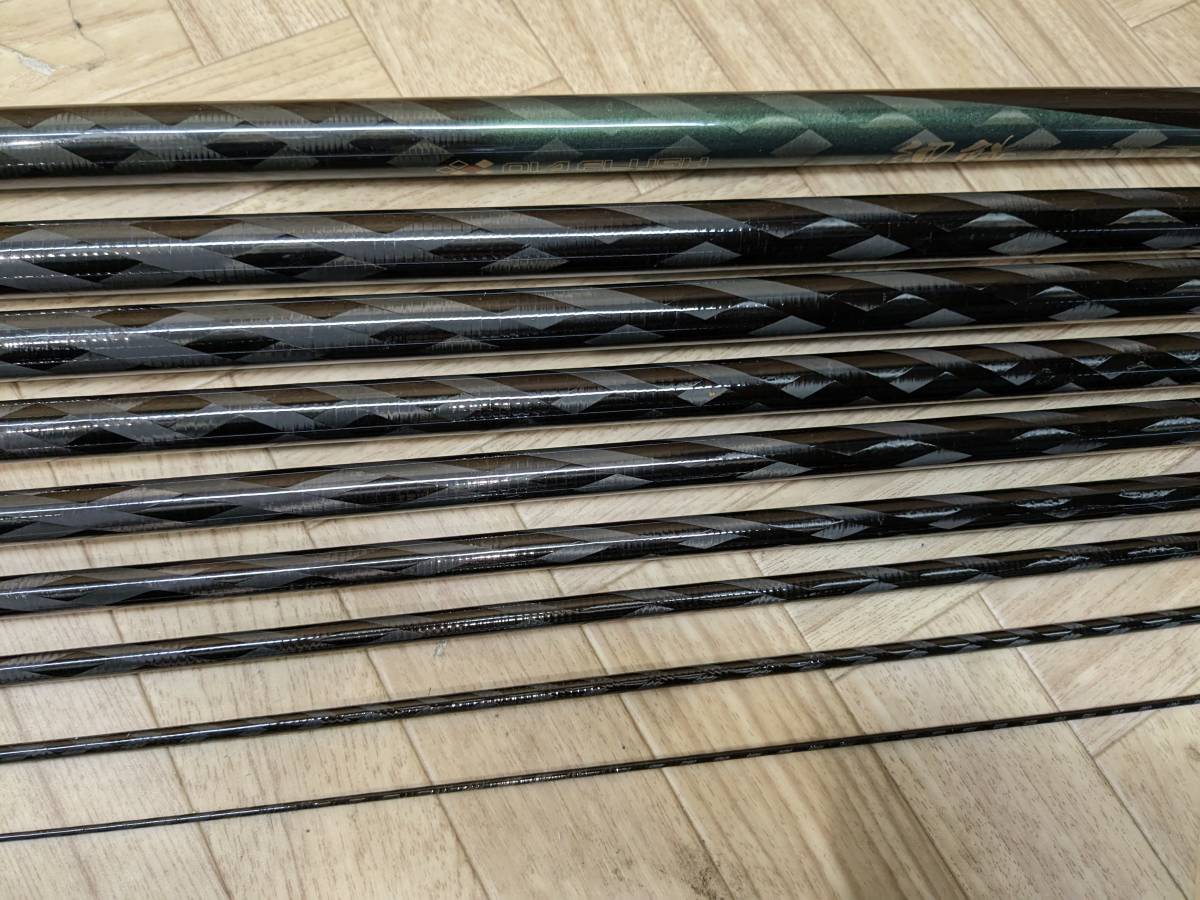 NFT DIAFLUSH ダイヤフラッシュ 細鱗 硬中硬 100 鮎竿の入札履歴