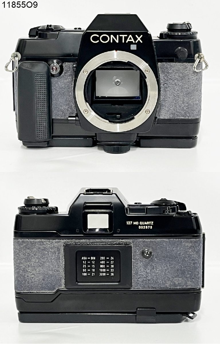 ☆シャッターOK◎ CONTAX コンタックス 137 MD QUARTZ Carl Zeiss