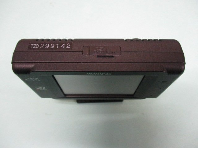 ▽A】ドライブレコーダー T'Z トヨタ部品大阪共販 TZ-D205W 前後2