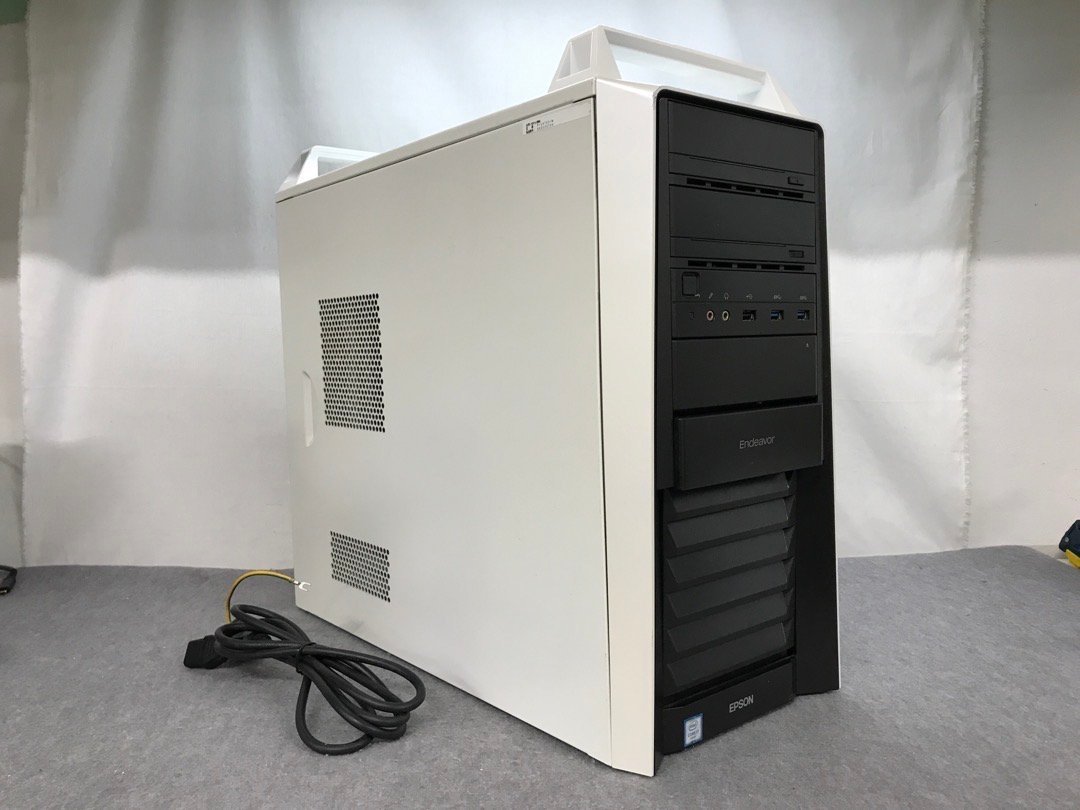 【EPSON】Endeavor Pro5700-M Core i7-6700K メモリ64GB HDD2TB ブルーレイ Windows10Pro 中古デスクトップPC