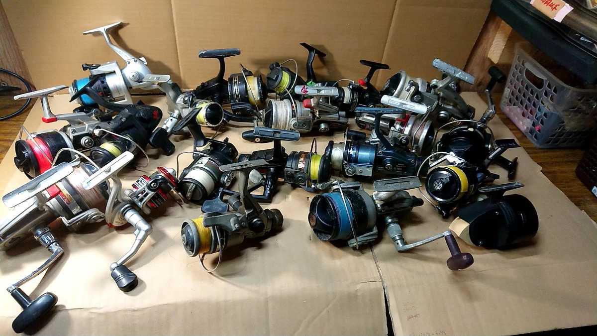 釣り・リール色々まとめ売り・①・20個・DAIWA・RYOBI・他・釣具