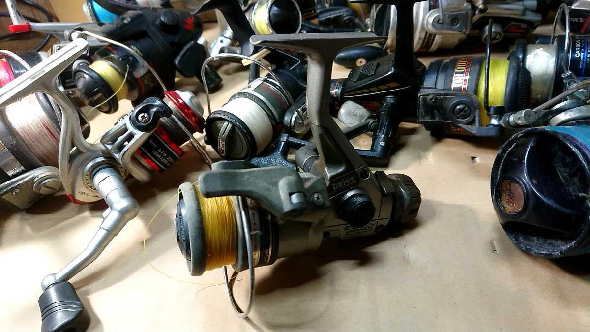釣り・リール色々まとめ売り・①・20個・DAIWA・RYOBI・他・釣具