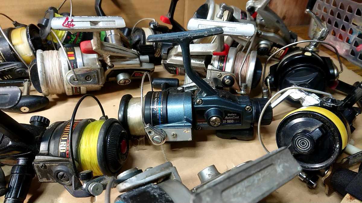 釣り・リール色々まとめ売り・①・20個・DAIWA・RYOBI・他・釣具