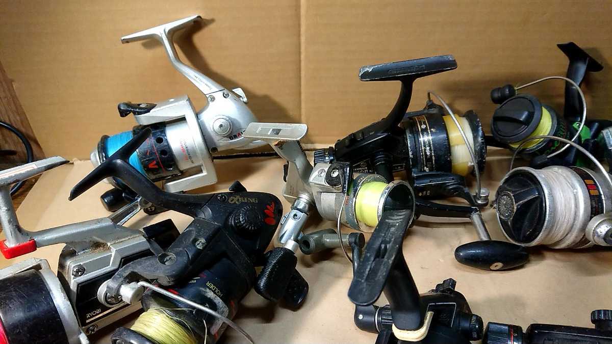 釣り・リール色々まとめ売り・①・20個・DAIWA・RYOBI・他・釣具