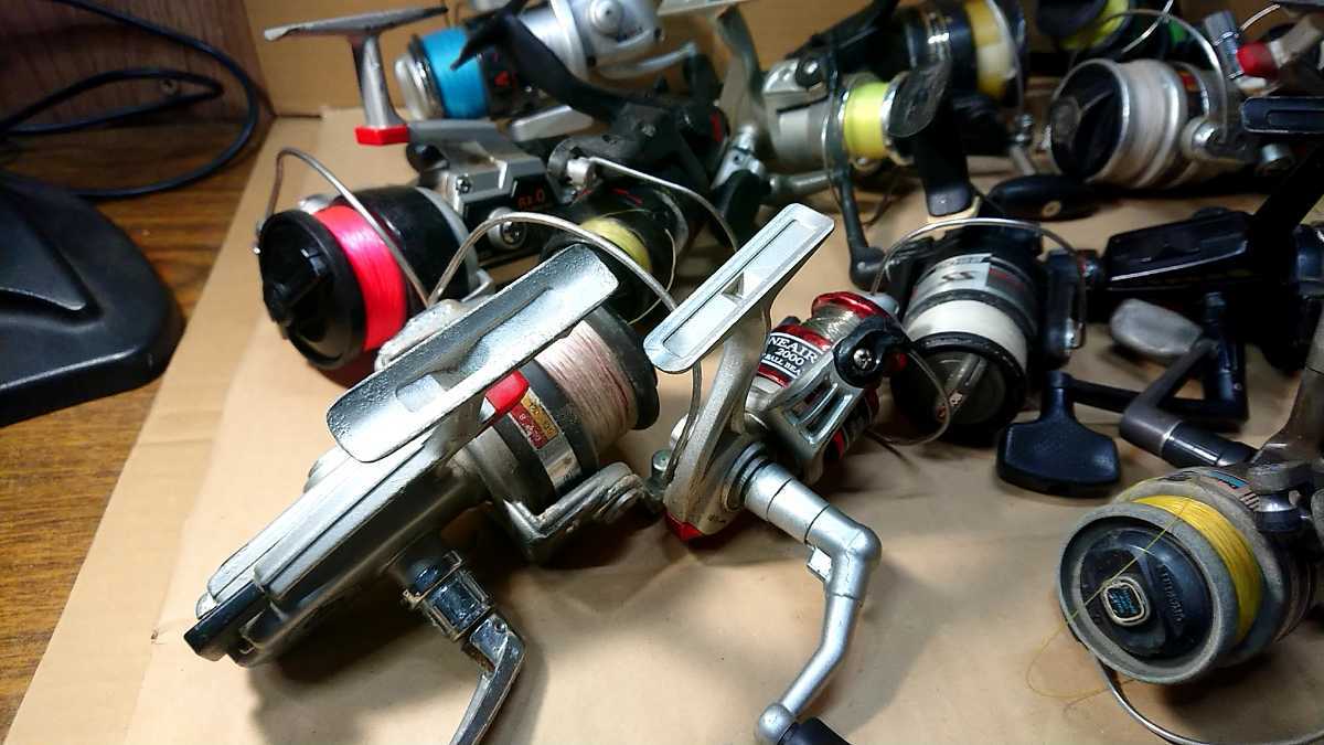 釣り・リール色々まとめ売り・①・20個・DAIWA・RYOBI・他・釣具