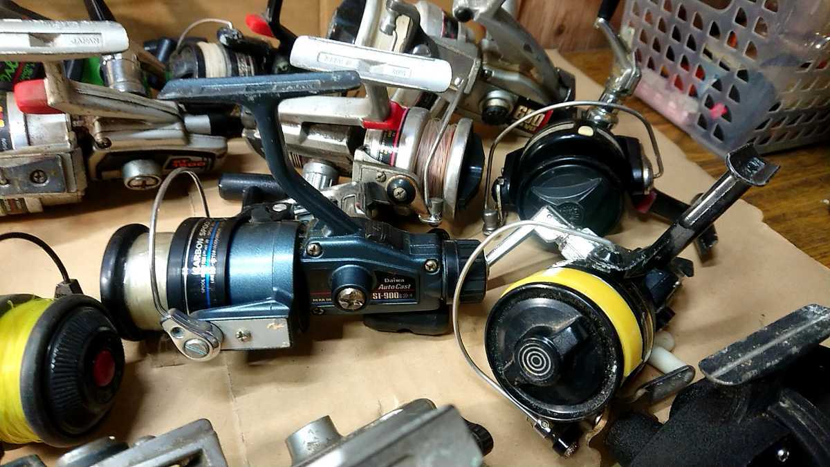 釣り・リール色々まとめ売り・①・20個・DAIWA・RYOBI・他・釣具