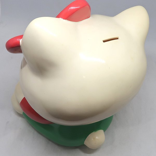 DKG☆ 当時物 ハローキティ 特大 貯金箱 ソフビ フィギュア ユタカ 