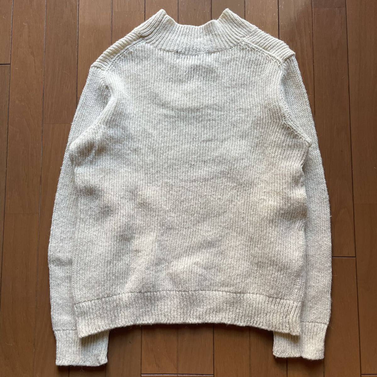 98aw comme des garcons homme plus white knit tops archive 
