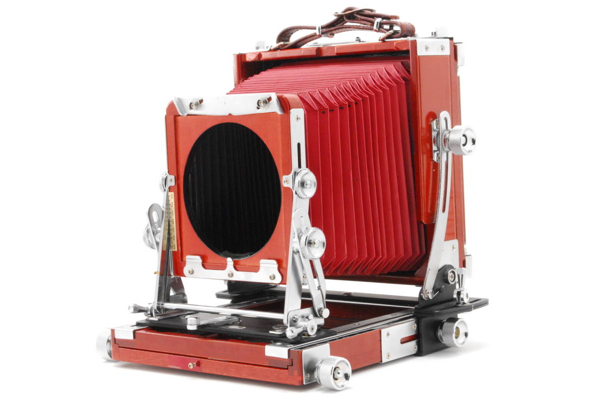 タチハラ 赤蛇腹 Tachihara 4x5 Fiel Stand 大判カメラ リンホフ