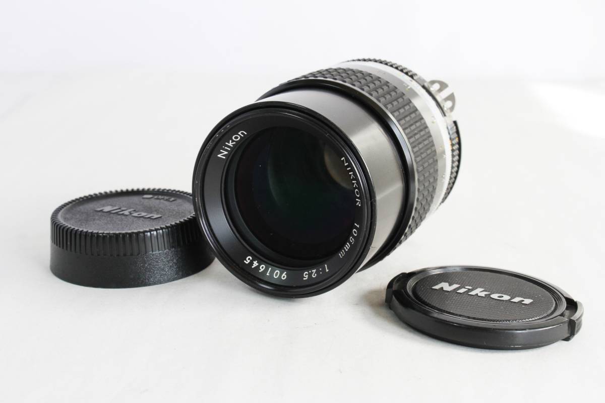 ★☆極上品☆★ニコン Nikon Ai-s NIKKOR 105mm F2.5★#7577