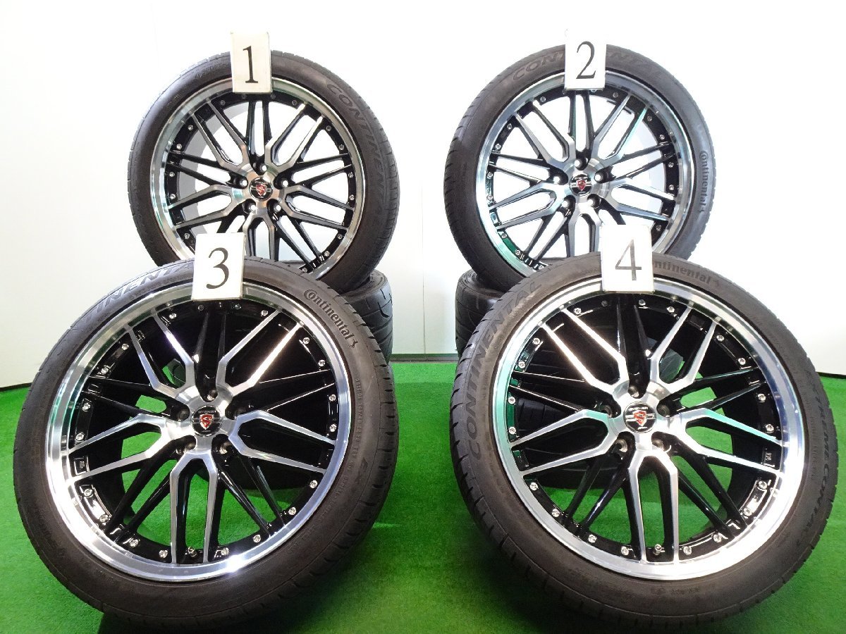 4本 AME シュタイナー 20インチ 8.5J +45 114.3 ラジアル 
