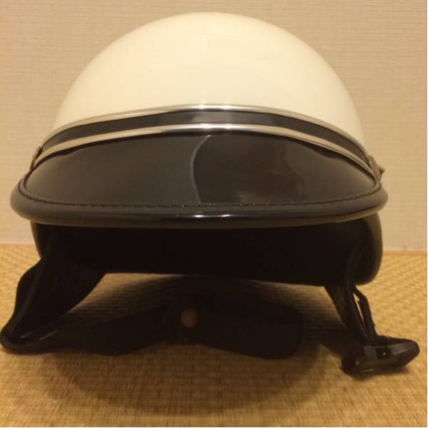 美品 KOMINE ポリヘル ポリスヘルメット 当時物 Sサイズ 旧車 CB(S