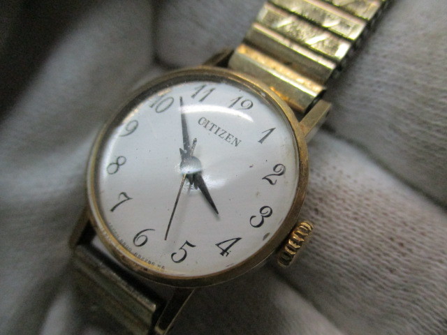CITIZEN シチズン 手巻き ケース K18刻印あり 6800-681657 腕時計  