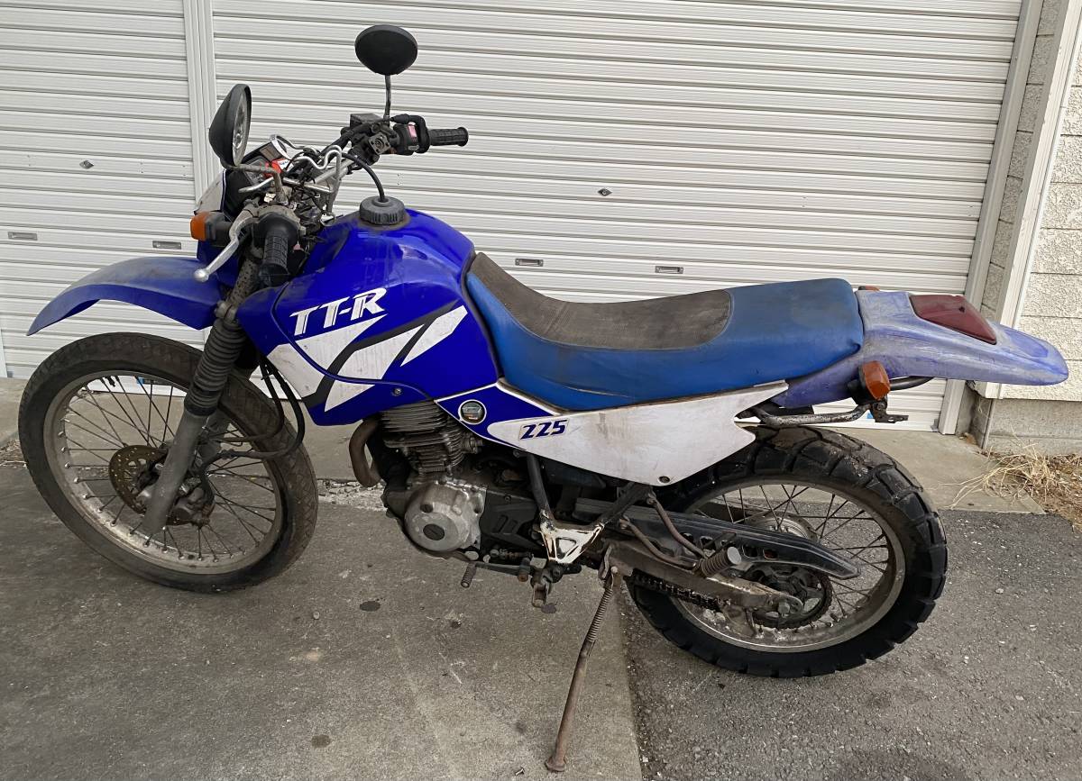 セロー225 2型 書類付 クランキング確認済 TT-R