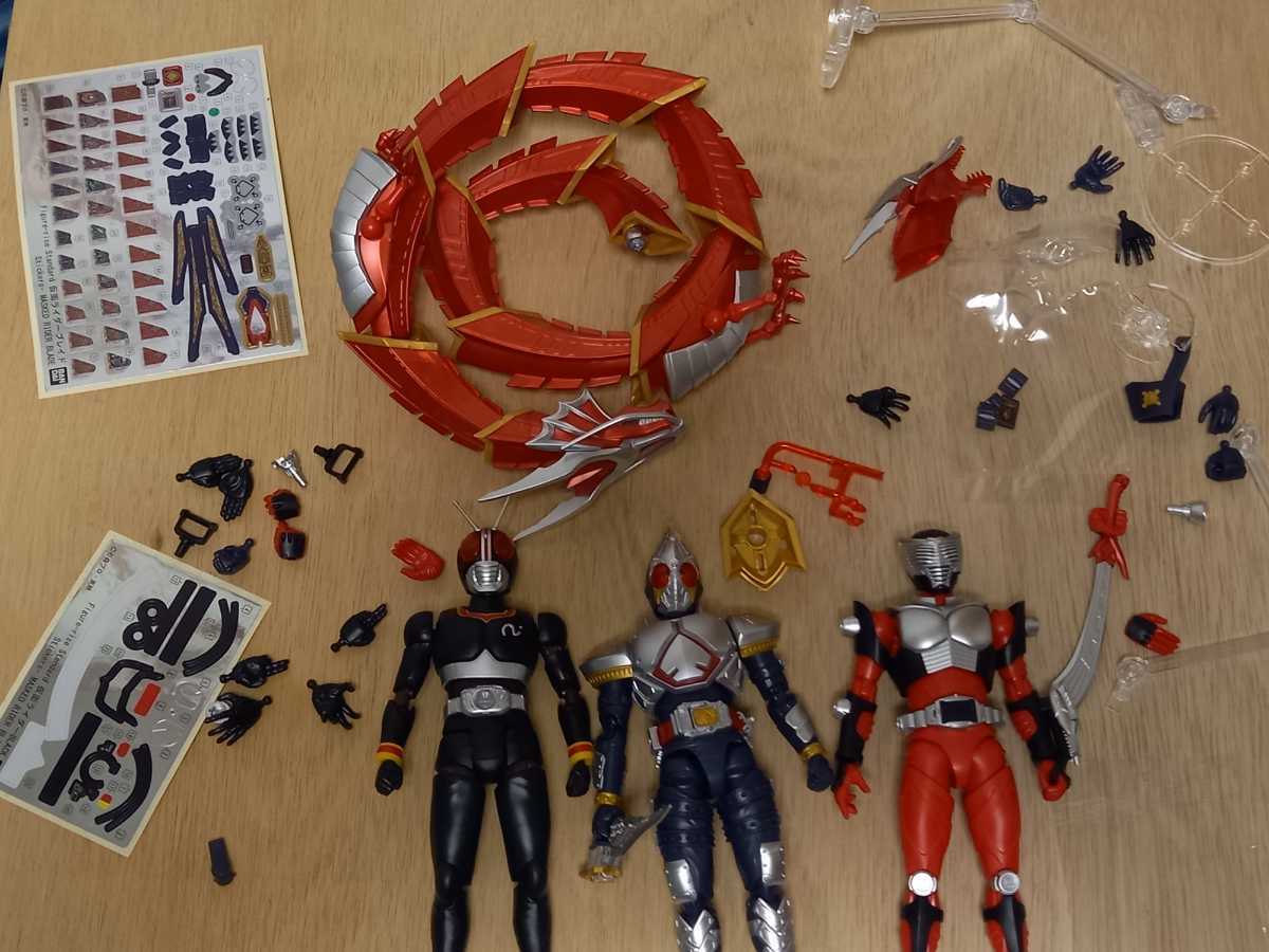 1円スタート ジャンク バンダイ フィギュアライズスタンダード 仮面 