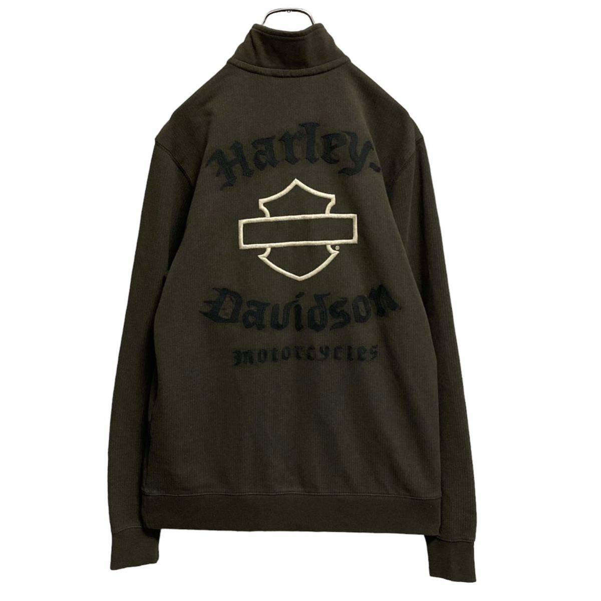 HARLEY-DAVIDSON ハーレーダビッドソン フルジップ スウェット ジャージ 