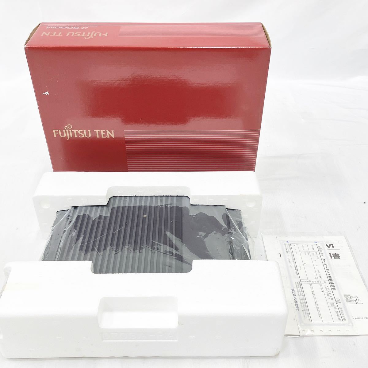 未使用保管品 FUJITSU TEN 富士通 パワーアンプ α5000M カーオーディオ 
