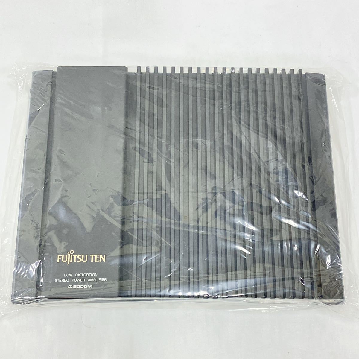 未使用保管品 FUJITSU TEN 富士通 パワーアンプ α5000M カーオーディオ 