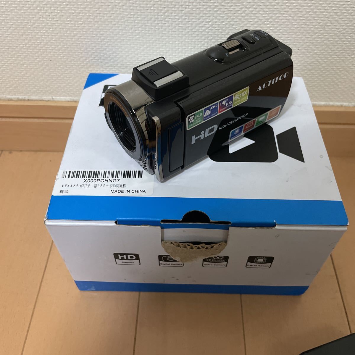 4K ビデオカメラ HDV-214K youtubeに最適 ビデオカメラ ACTITOP 良品