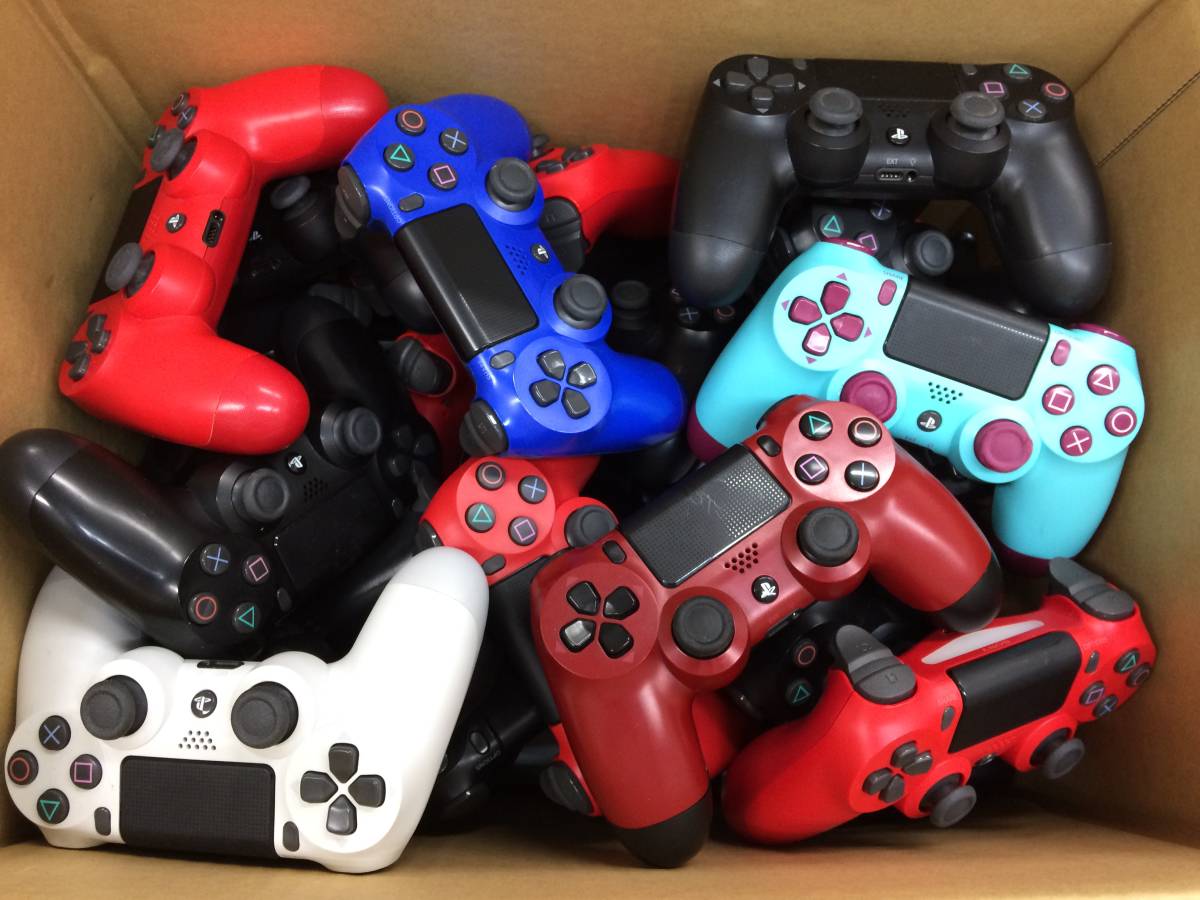PS4 コントローラー 40個セット 大量 デュアルショック まとめ 純正品 動作未確認 ジャンク プレイステーション4【z3-432/0/0】