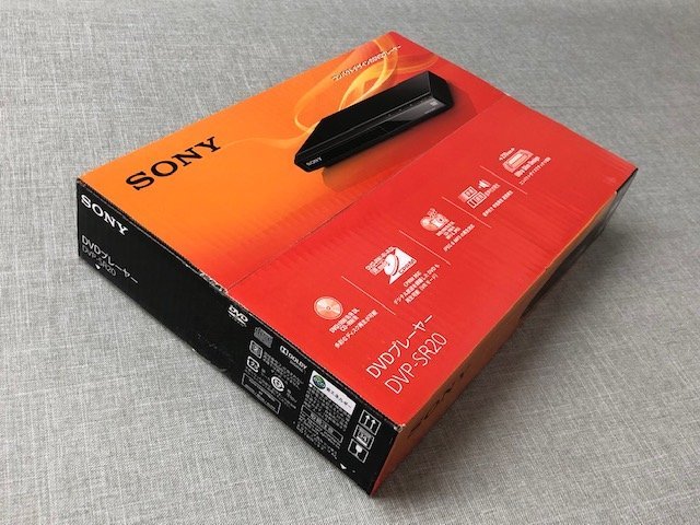 新品】SONYソニー DVDプレーヤー DVP-SR20 コンパクトデザインのDVD