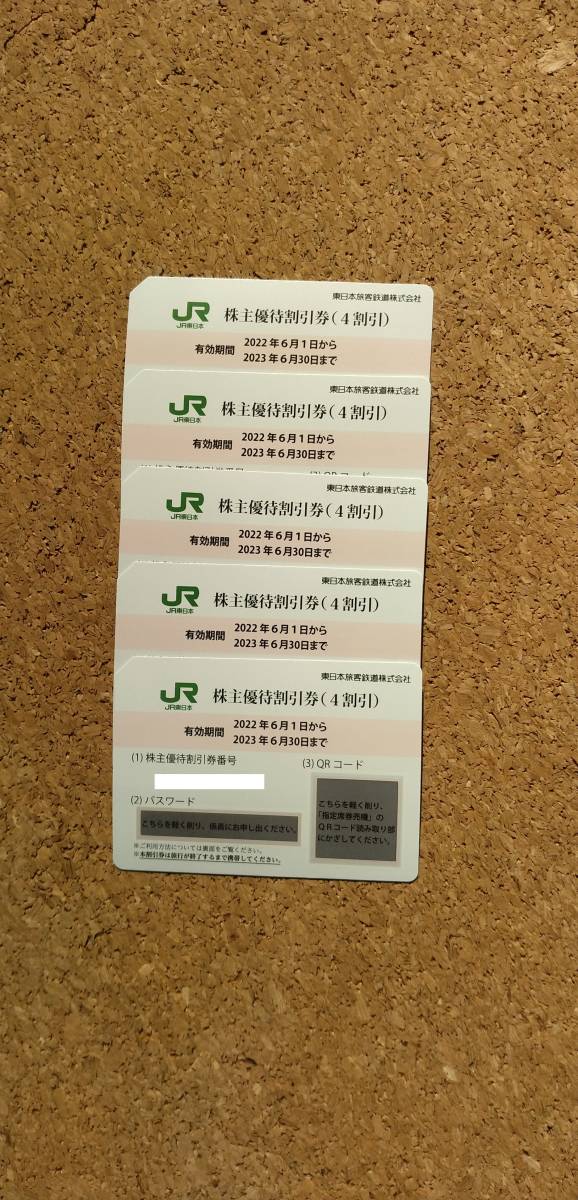 JR東日本 公式通販 - JRE BANK 株主優待 4割引 | ② 株主優待券JR 