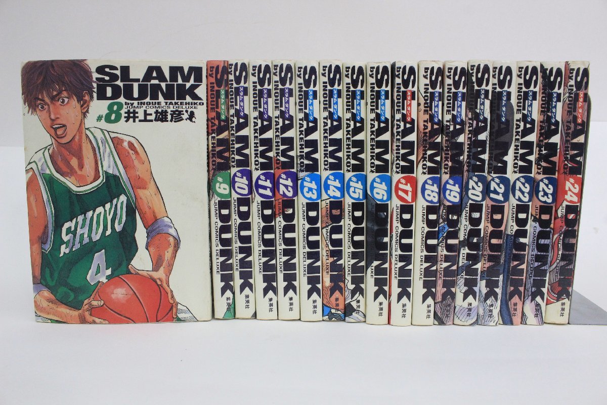 SLAMDUNK スラムダンク 完全版 全24巻+ポスター2種 カバー・帯付き
