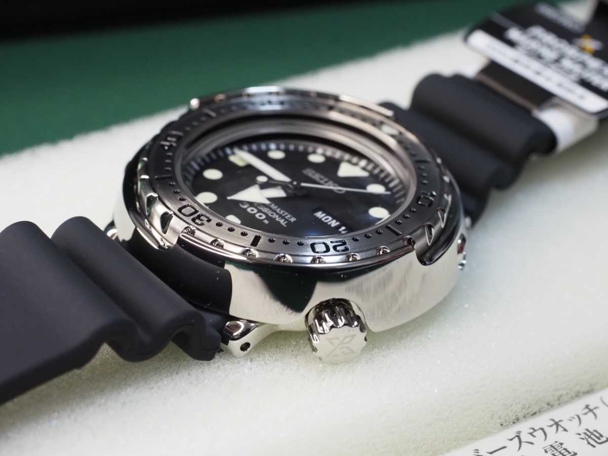 新品未使用 SEIKO PROSPEX SBBN033 マリーンマスター ツナ缶 飽和潜水
